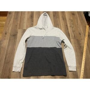 Amongst Others Hoodie, Men's Size Medium, Gray Black, Pullover, Drawstring